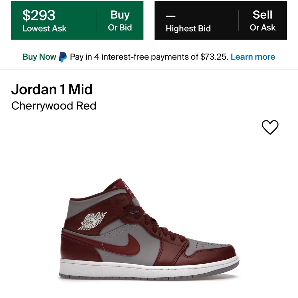 Jordan 1s high top cherrywood red